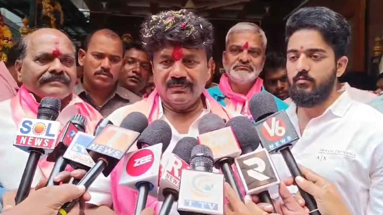 Minister Talasani | ఆరు గ్యారెంటీల పేరుతో కాంగ్రెస్‌ తప్పుడు ప్రచారం చేస్తున్నది : మంత్రి తలసాని శ్రీనివాస్ యాదవ్