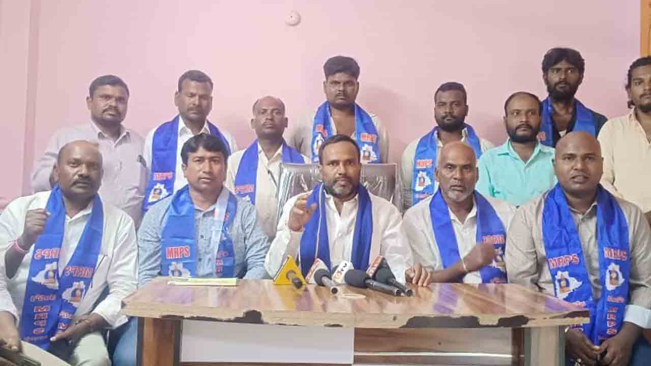 కాంగ్రెస్‌కు ఓటేస్తే మాదిగ హక్కులకు విఘాతం