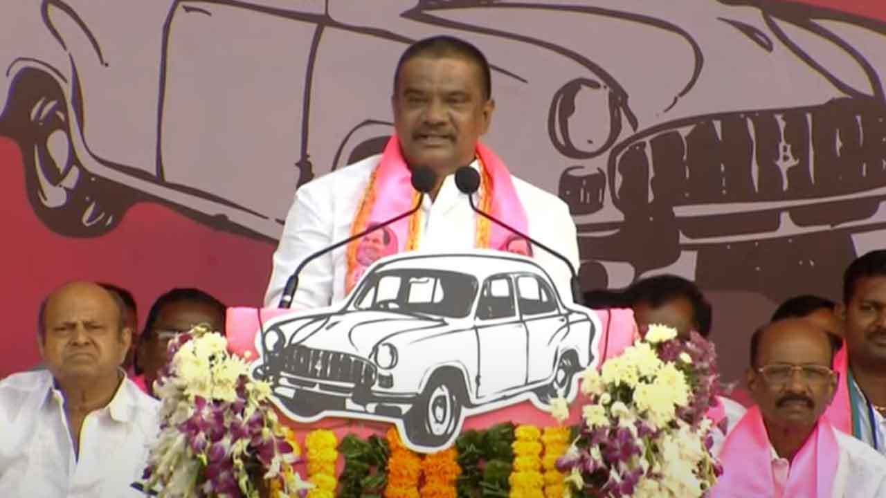 Minister Vemula | బాల్కొండను బంగారు తునక చేసిన సీఎం కేసీఆర్‌ : మంత్రి వేముల