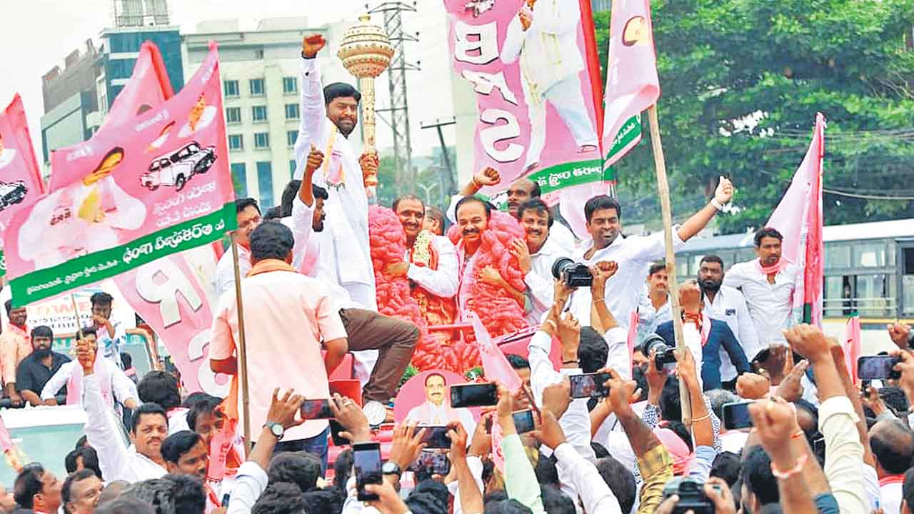 హ్యాట్రిక్‌ విజయం బీఆర్‌ఎస్‌దే