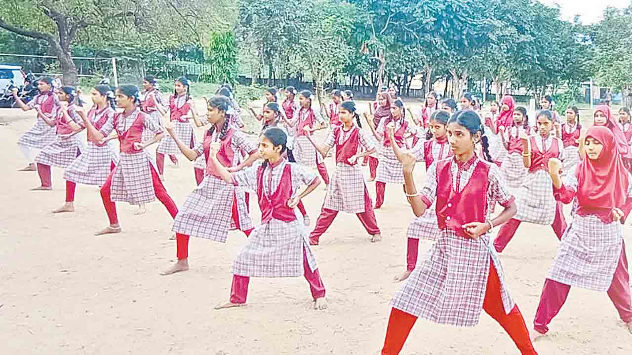 ఆత్మ రక్షణకు కరాటే..