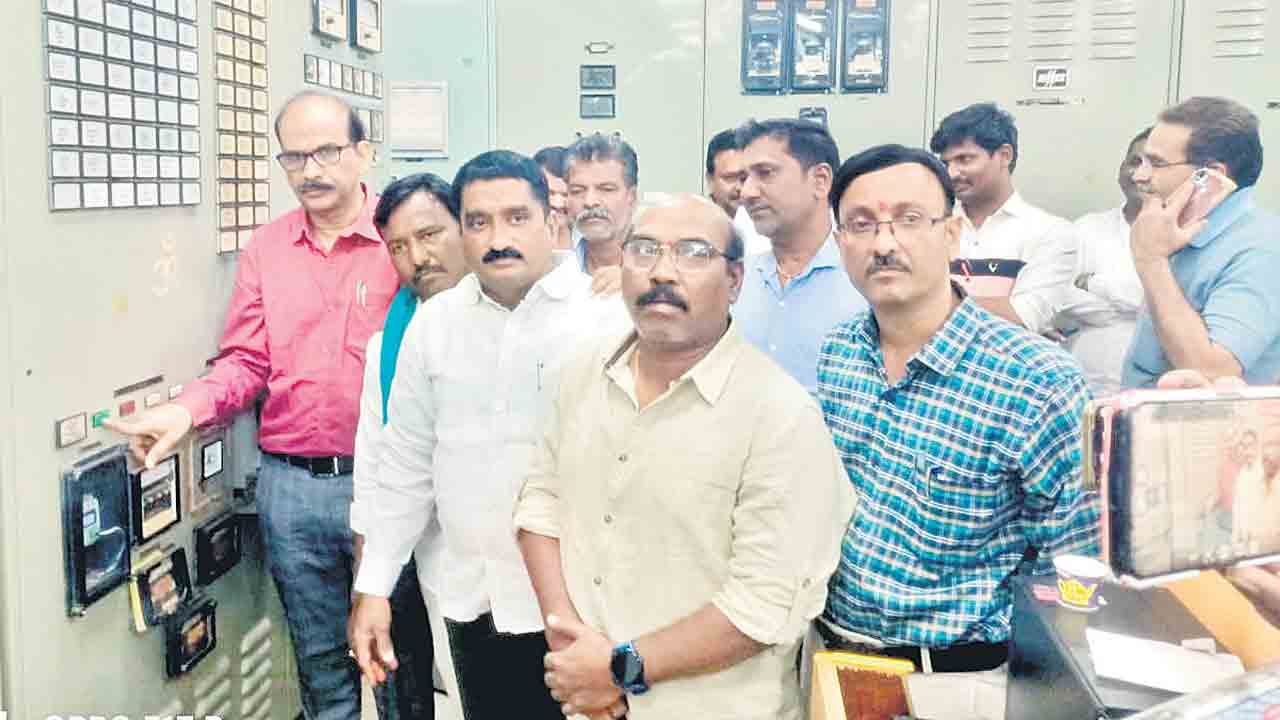 ఎస్సారెస్పీ నీటి విడుదల