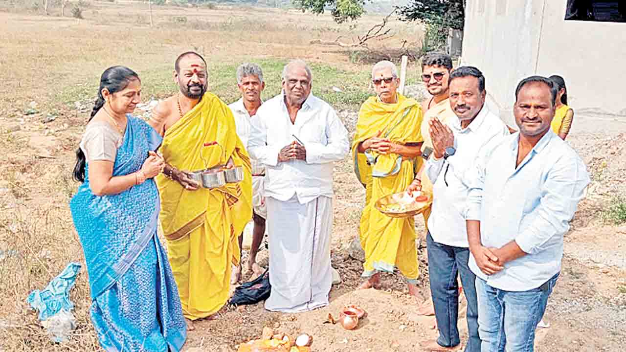 త్వరలోనే శక్తిపీఠం ప్రహరీ పూర్తి