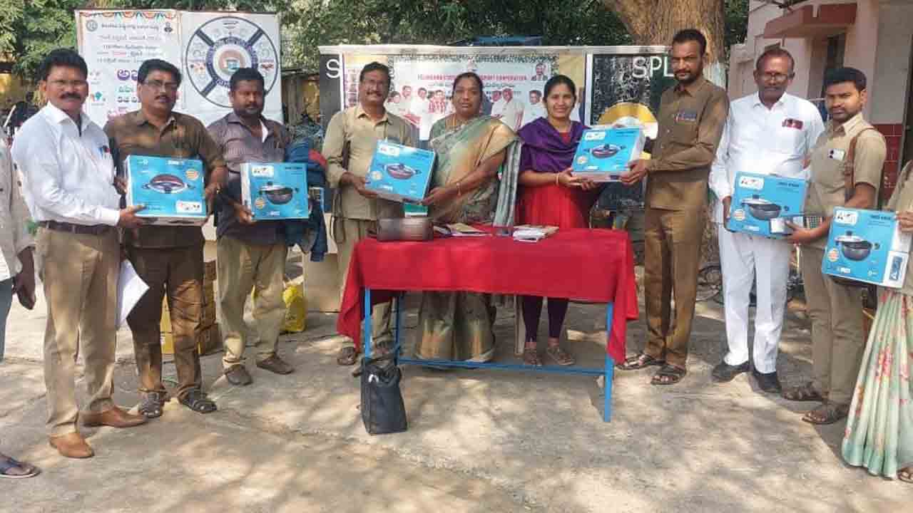 ఉత్తమ ద్వితీయ డిపోగా సత్తుపల్లి