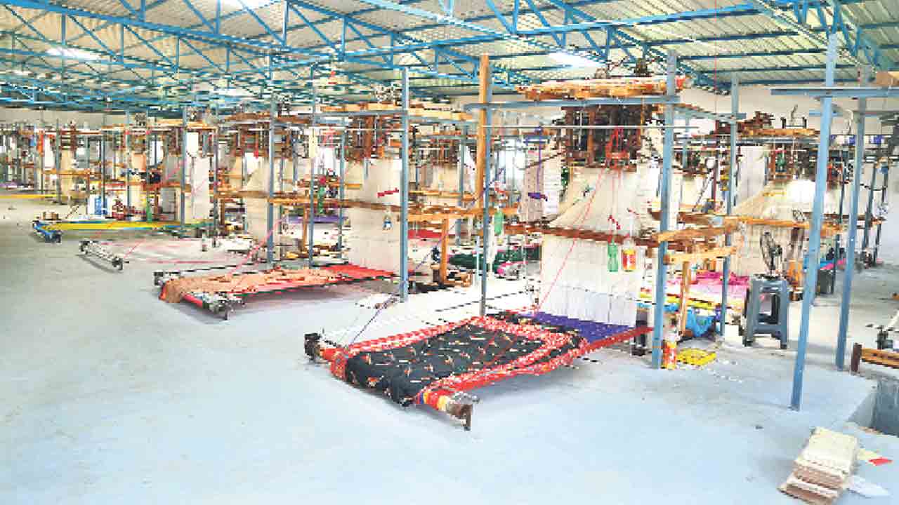 అమరచింత చీరలకు జాతీయ ఖ్యాతి