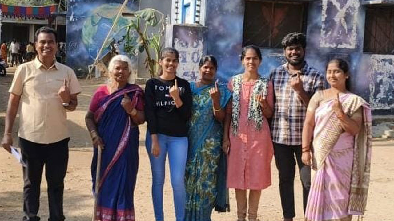 78.43% పోలింగ్‌