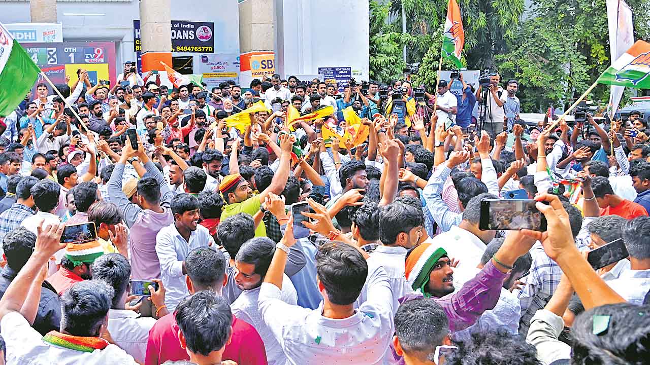 తెలంగాణ తీర్పు.. కాంగ్రెస్‌ గెలుపు