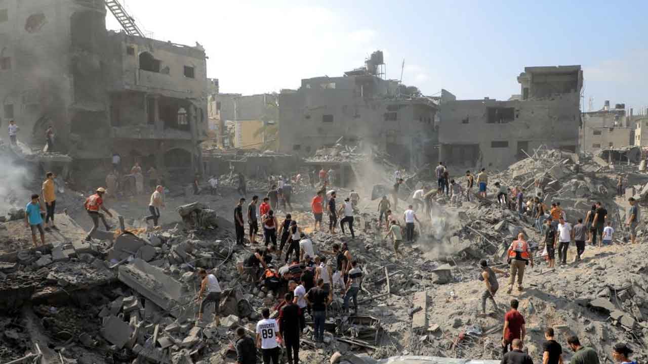 గాజాపై మళ్లీ బాంబుల మోత