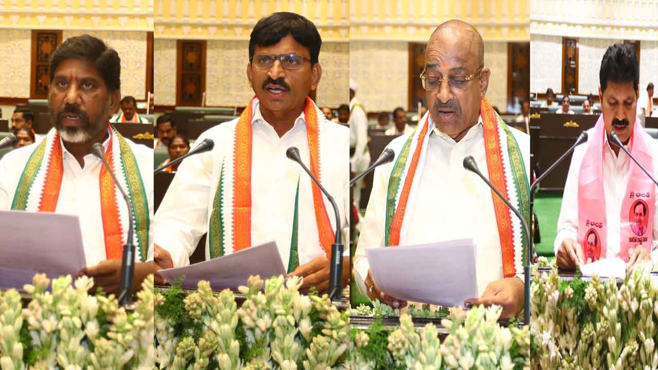 ముగ్గురు మంత్రులకు శాఖల కేటాయింపు