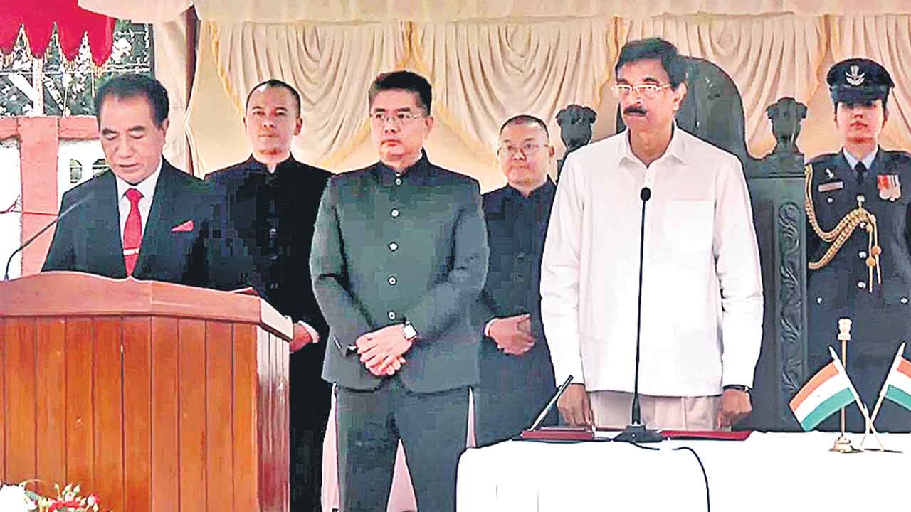 మిజోరం సీఎంగా లాల్‌దుహోమా