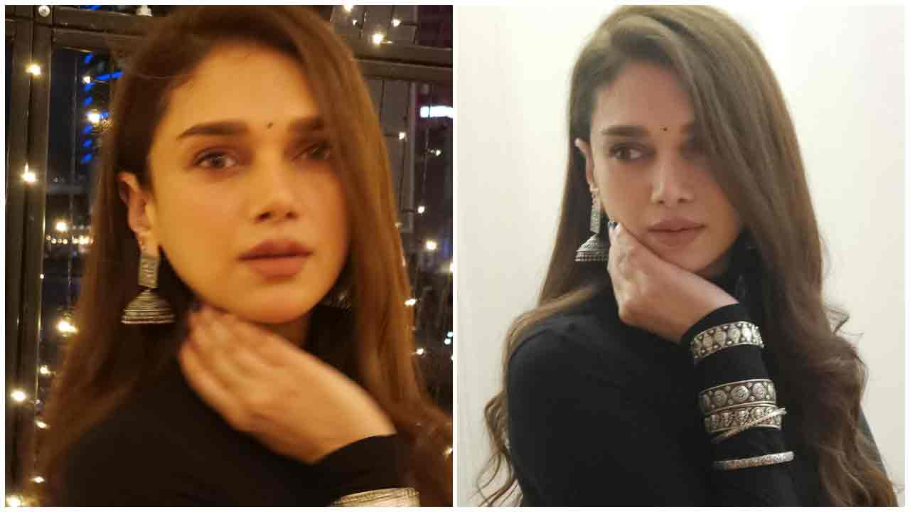 Aditi Rao Hydari | బ్లాక్ డ్రెస్‌లో కేకపుట్టిస్తున్న అదితి రావు హైదరీ..