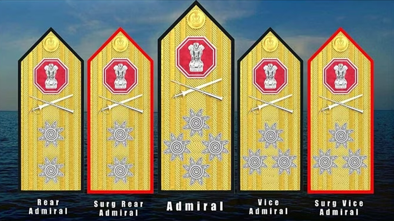 Indian Navy | ఇండియన్‌ నేవీ ఎపాలెట్స్‌ డిజైన్‌లో మార్పు