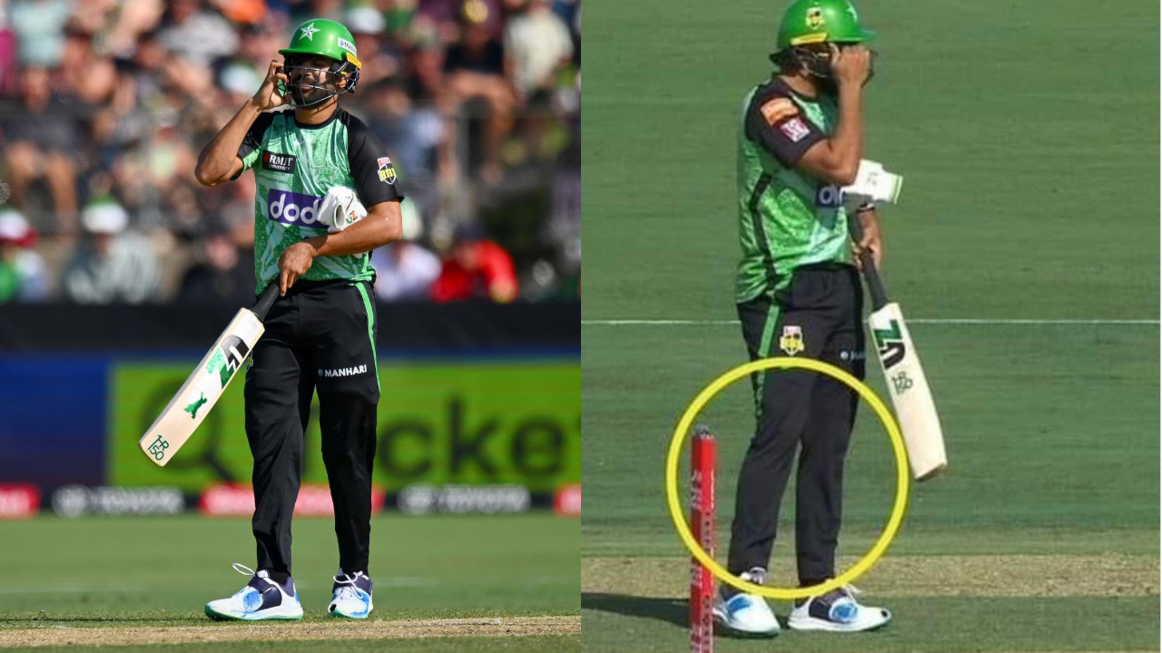 Haris Rauf: కాళ్లకు ప్యాడ్స్ లేకుండానే క్రీజులోకి వచ్చిన హరీస్‌ రౌఫ్‌.. వీడియో వైరల్‌