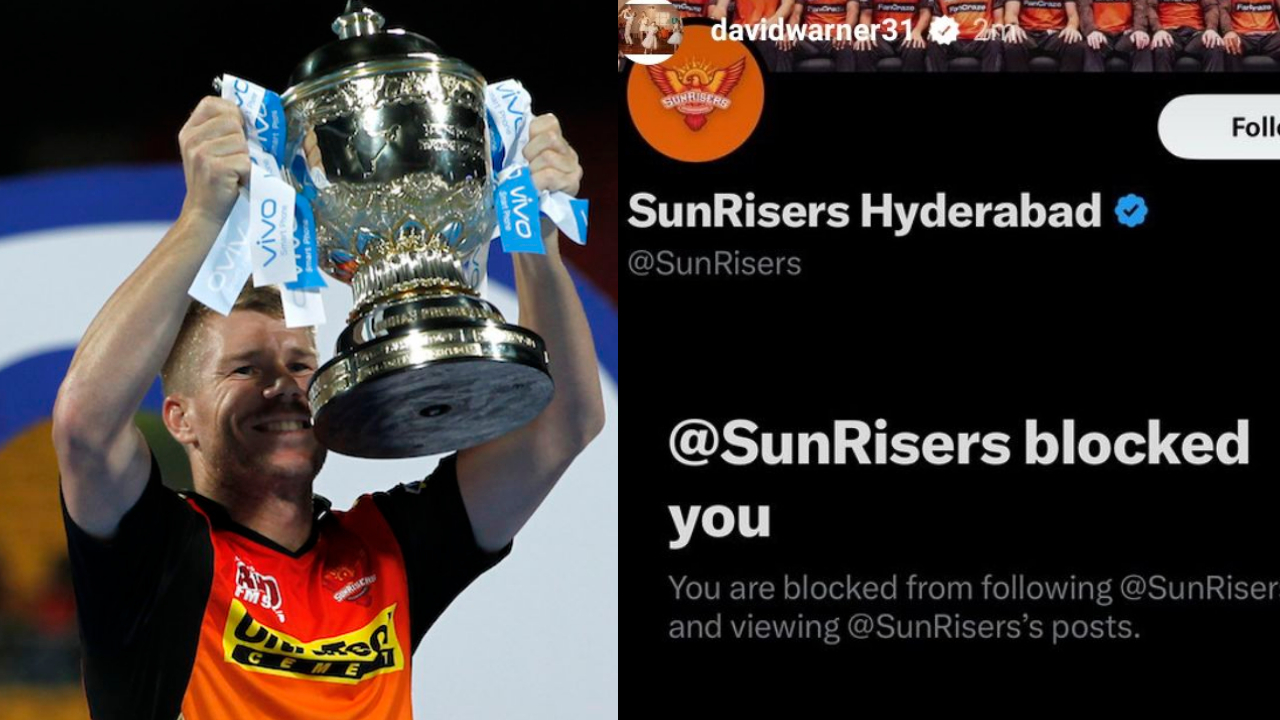 IPL Auction 2024: వార్నర్‌ను బ్లాక్‌ చేసిన సన్‌ రైజర్స్‌..  స్క్రీన్‌ షాట్స్‌ షేర్‌ చేసిన మాజీ సారథి.. అభిమానుల ఆగ్రహం..