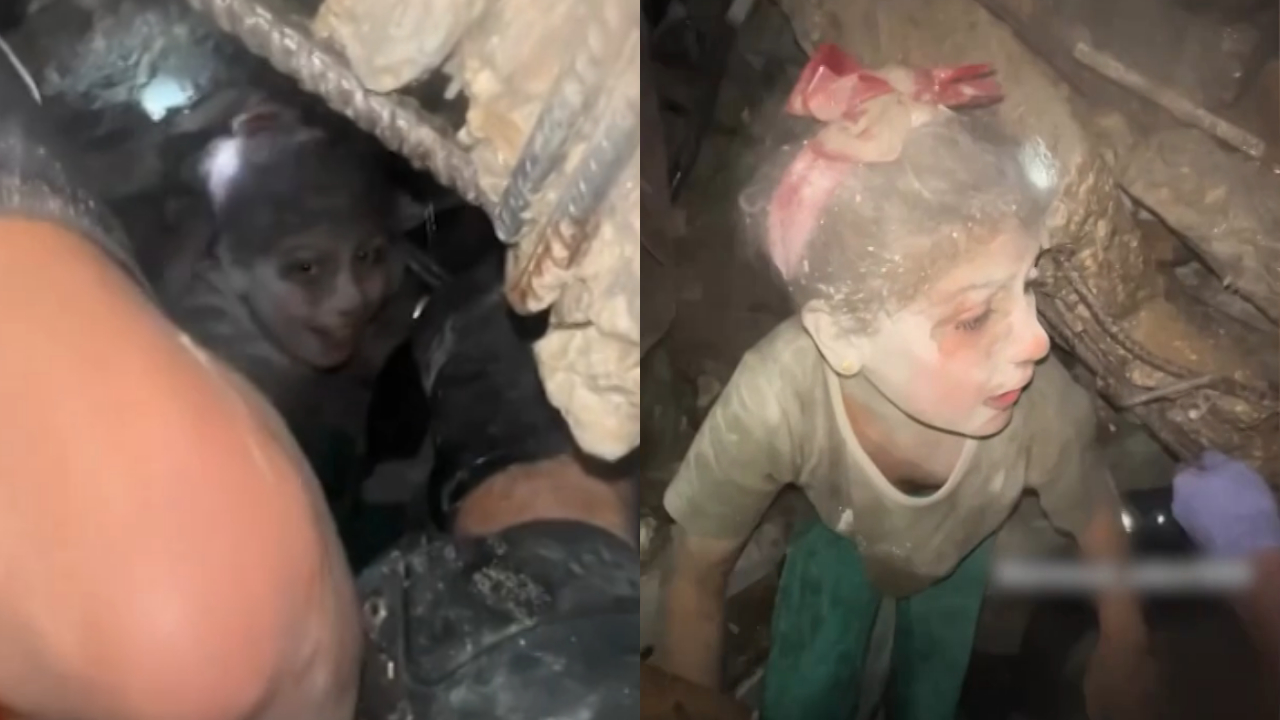 Israel – Palestine war: నన్ను కాదు మా అమ్మానాన్నలను కాపాడండి.. శిథిలాల కింద అభ్యర్థిస్తున్న బాలిక.. కన్నీళ్లు పెట్టిస్తున్న వీడియో