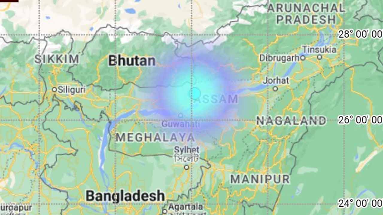 Guwahati | గువాహటిలో స్వల్పంగా కంపించిన భూమి.. ఇండ్ల నుంచి పరుగులుతీసిన ప్రజలు