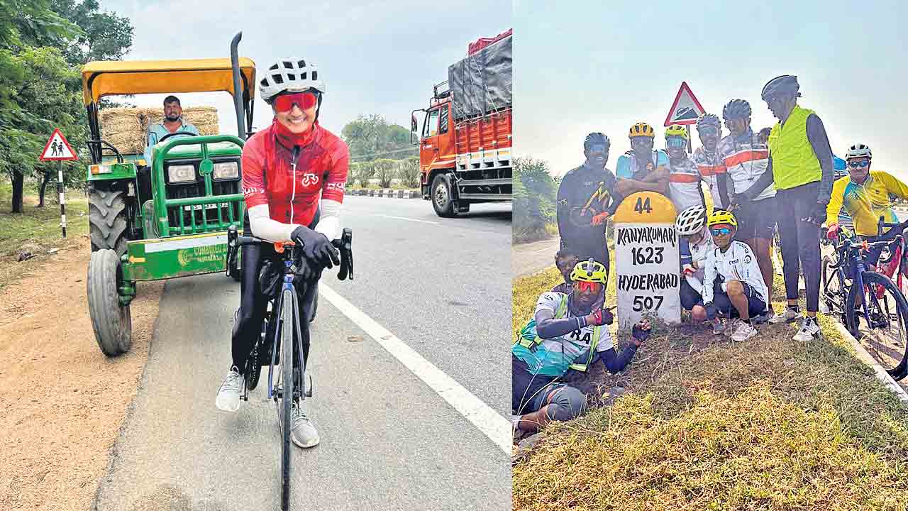 లదాఖ్‌ టు కన్యాకుమారి వయా హైదరాబాద్‌