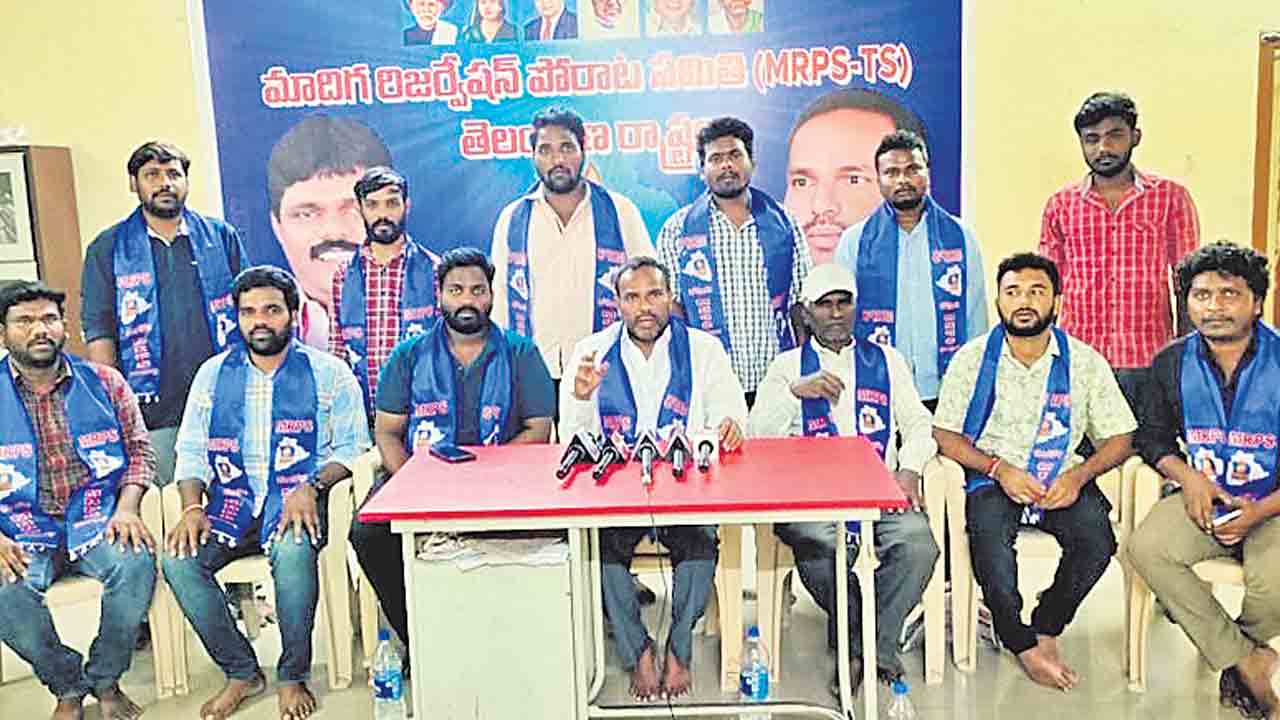 మరో యుద్ధానికి మాదిగలు సిద్ధం కావాలి