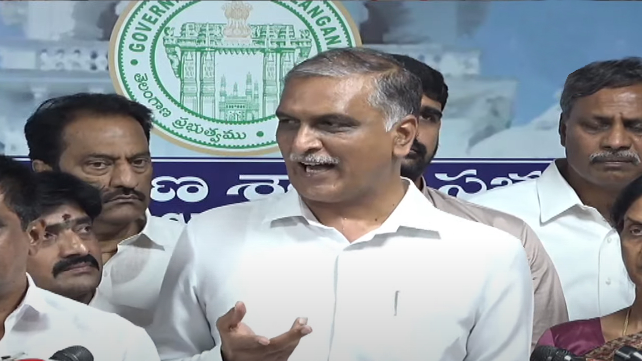 Harish Rao | ‘మూడు నిమిషాల్లో మూడుసార్లు మైక్‌ కట్‌ చేశారు..ప్రతిపక్షం గొంతునొక్కేలా ప్రభుత్వం తీరు’