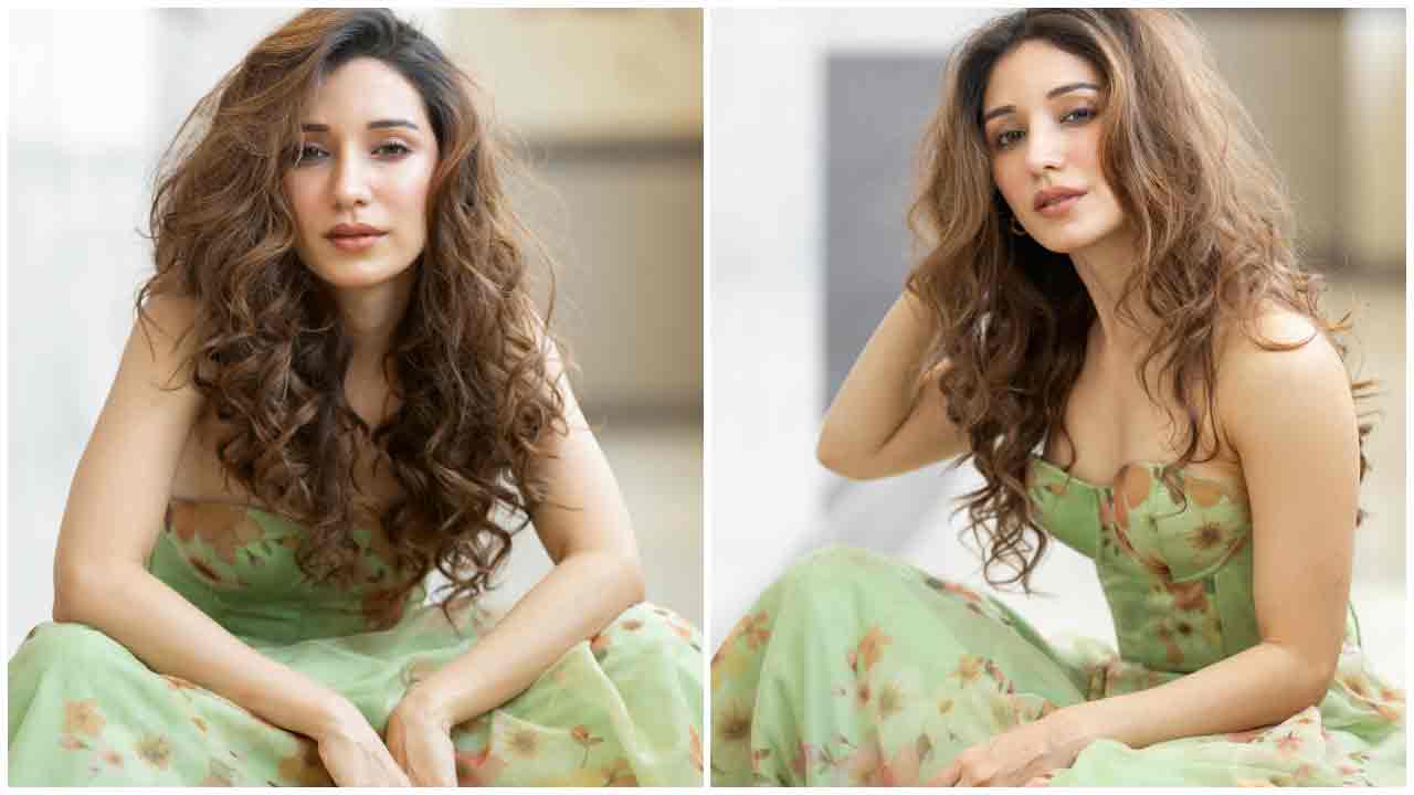 Heli Daruwala | చిలుకపచ్చరంగు డ్రెస్‌లో అలరిస్తున్న హెలి దారువాలా..