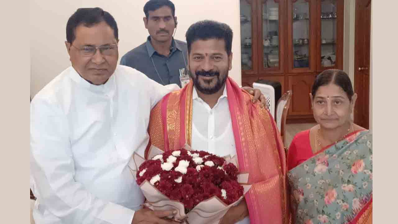 జానారెడ్డితో రేవంత్‌రెడ్డి భేటీ