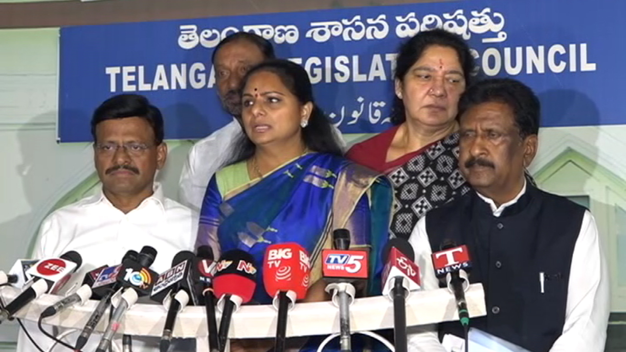 MLC Kavitha | గవర్నర్‌ ప్రసంగంపై ఎమ్మెల్సీ కవిత తీవ్ర అభ్యంతరం