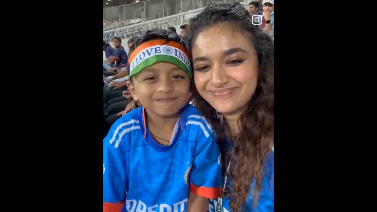 Keerthy Suresh | స్టేడియంలో కీర్తిసురేశ్ ఒడిలో క్యూట్‌ క్యూట్‌గా.. బుడతడి త్రోబ్యాక్ వీడియో వైరల్