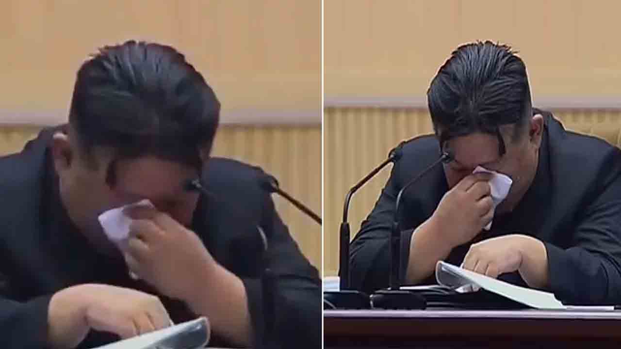 Kim Jong Un | కన్నీళ్లు పెట్టుకున్న ఉత్తర కొరియా నియంత