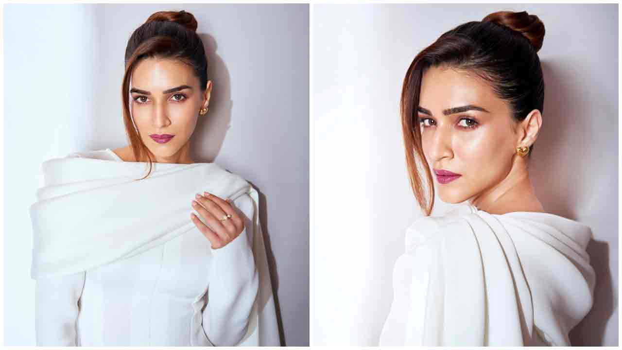 Kriti Sanon | క‌వ్వించే చూపుల‌తో కైపెక్కిస్తున్న కృతి సనన్..