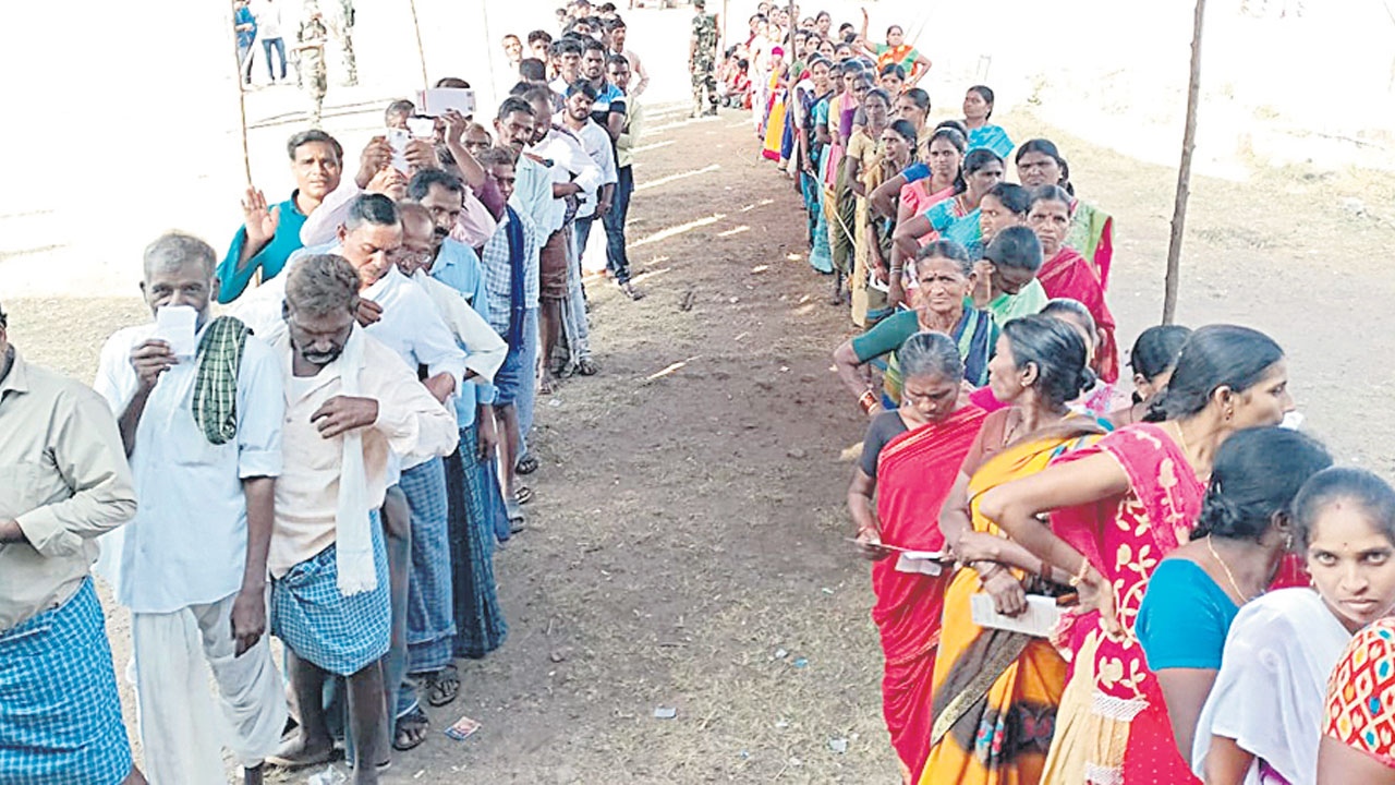 82.93 శాతం పోలింగ్‌