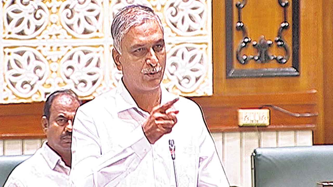 Harish Rao | సీఎం రేవంత్‌రెడ్డి మాట్లాడిన వాటిలో అబద్దాలే ఎక్కువ.. మీడియా పాయింట్‌లో నిప్పులు చెరిగిన హరీశ్‌రావు
