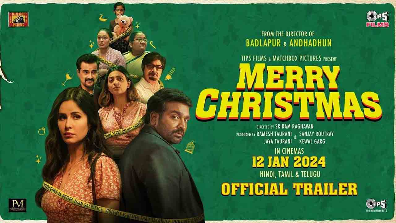 Merry Christmas | విజయ్ సేతుపతి, కత్రినా కైఫ్ ‘మేరీ క్రిస్మస్’ ట్రైల‌ర్‌ రిలీజ్