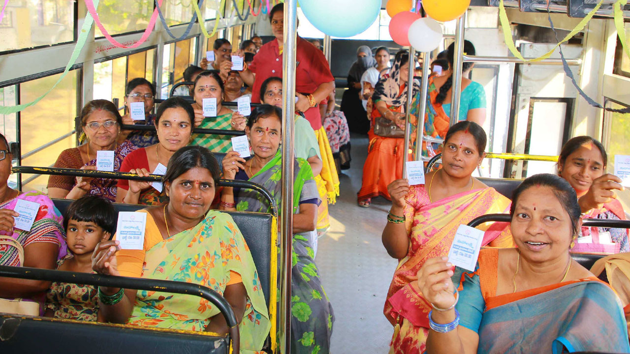 ఆర్టీసీ బస్సుల్లో మహిళలకు ఫ్రీ జర్నీ