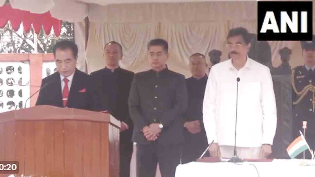 Mizoram | మిజోరం ముఖ్యమంత్రిగా లాల్దుహోమా ప్రమాణస్వీకారం