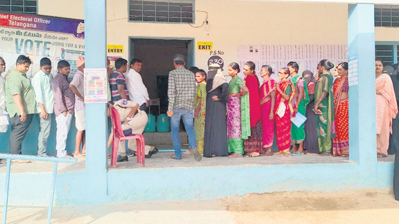 77.46% పోలింగ్‌