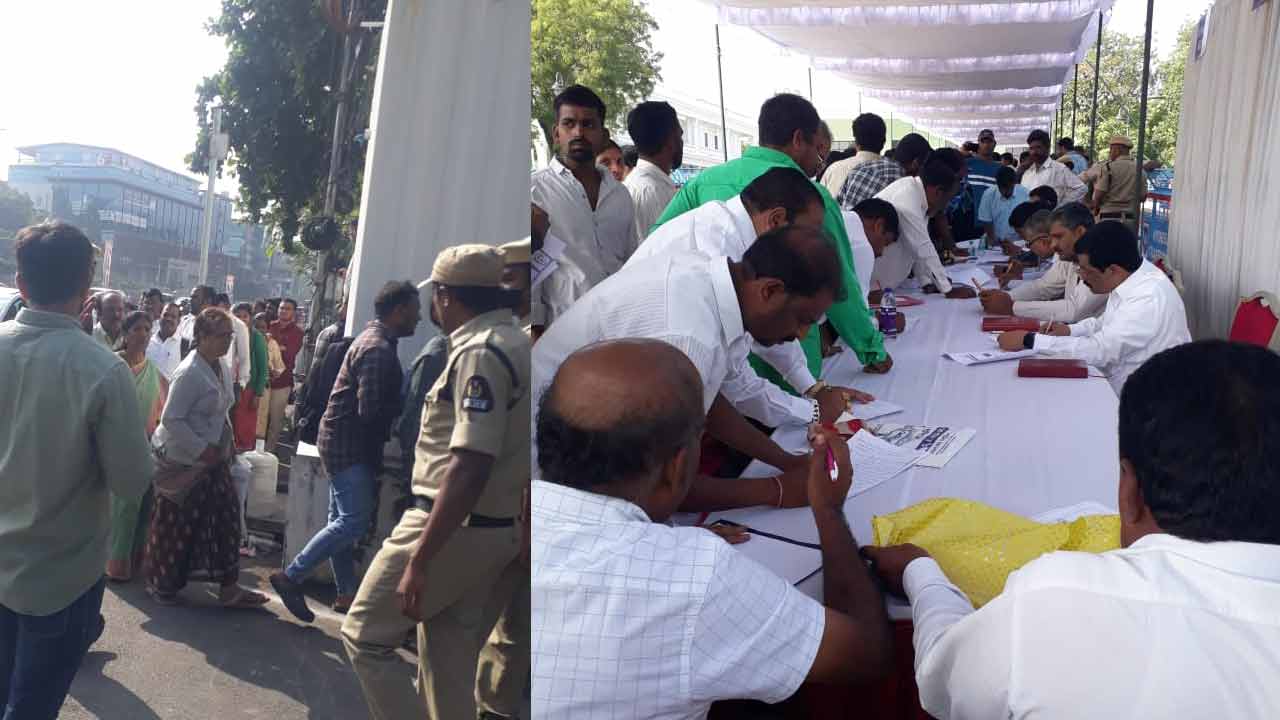 Praja Darbar | సీఎం క్యాంప్‌ ఆఫీస్‌లో ప్రజాదర్బార్.. భారీగా తరలి వచ్చిన ప్రజలు