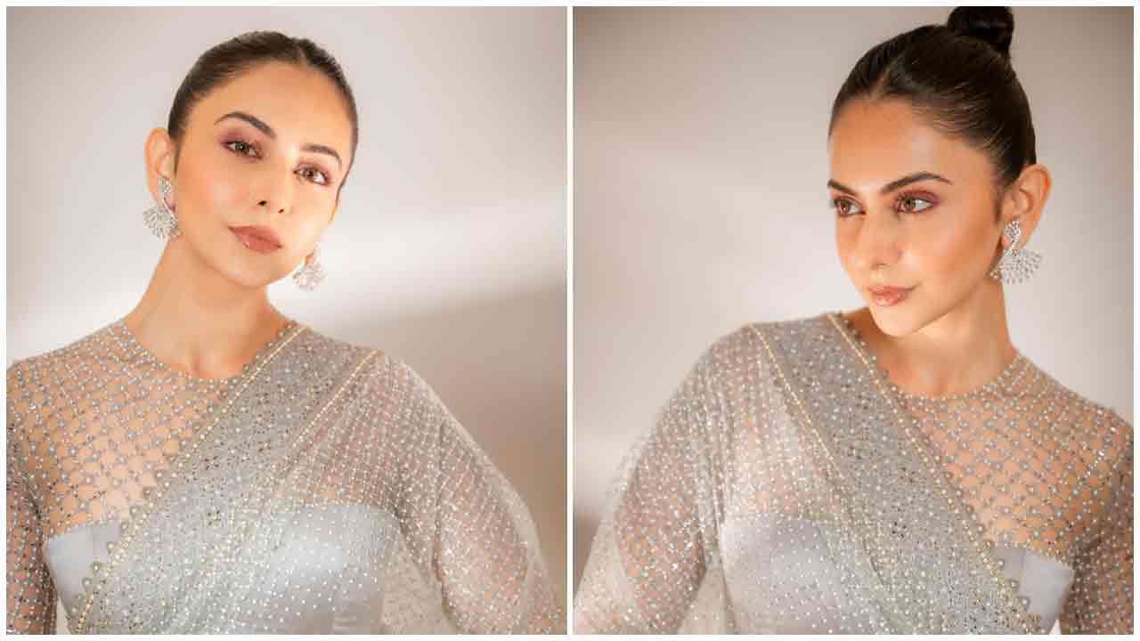 Rakul Preet Singh | చీరకట్టులో మెరిసిపోతున్న రకుల్ ప్రీత్ సింగ్..