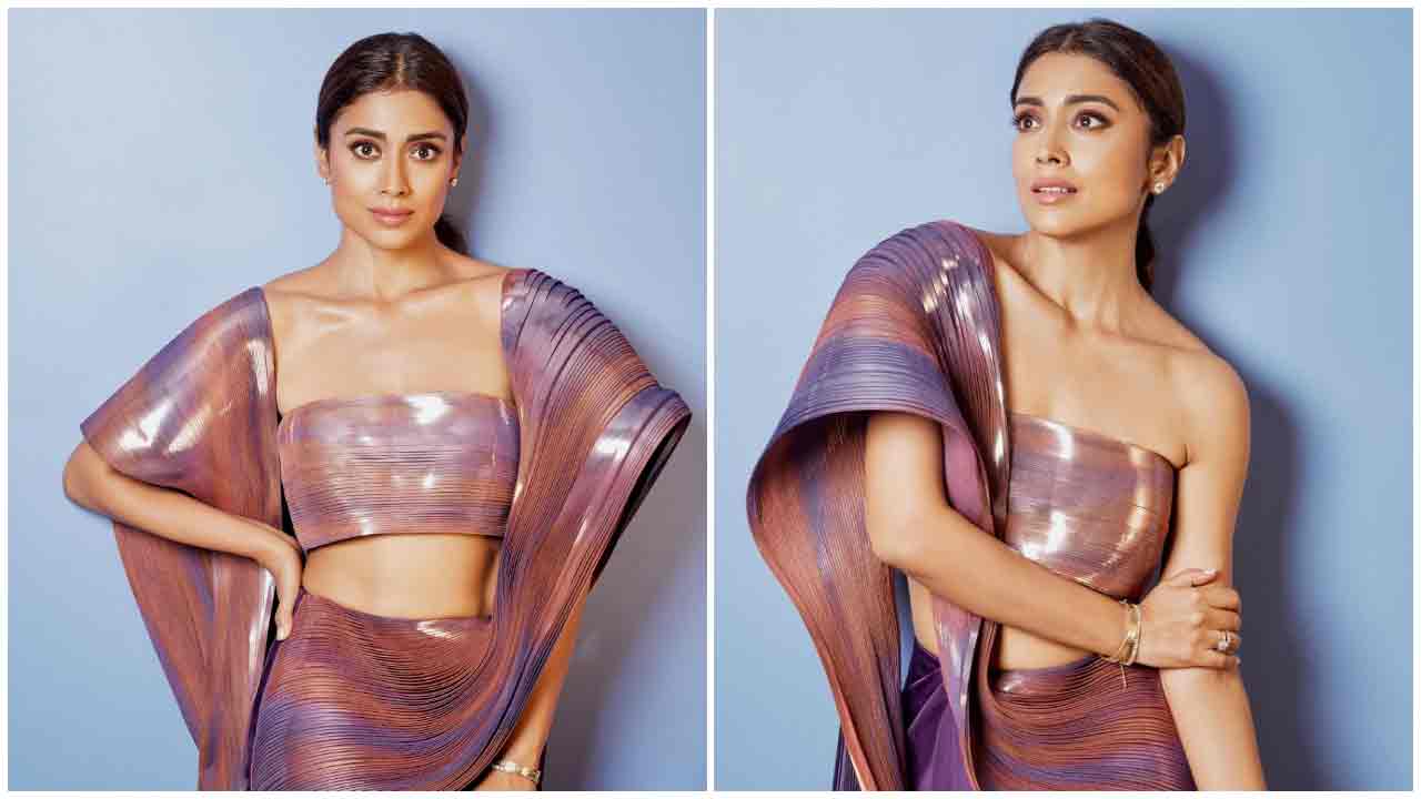 Shriya Saran | ట్రెండీ అందాలతో మతులు పోగొడుతున్న శ్రియా శరన్..