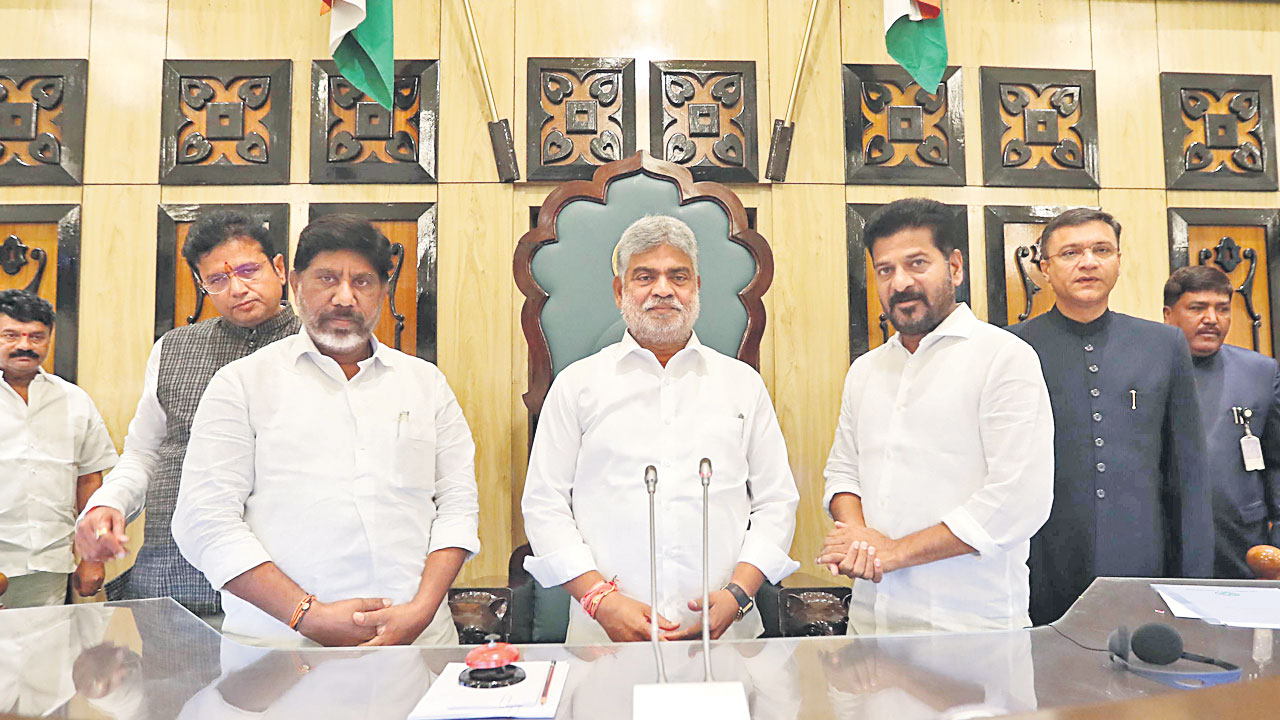 శాసనసభాపతిగా గడ్డం ప్రసాద్‌కుమార్‌