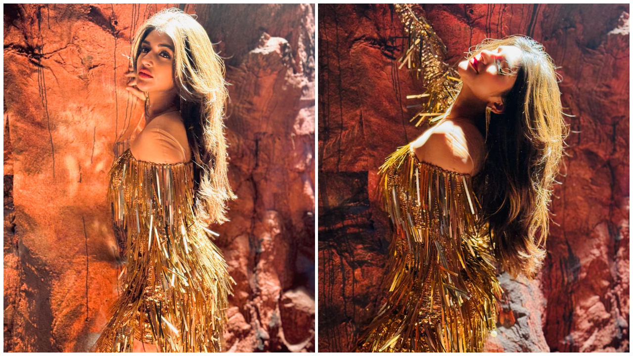 Sreeleela | గోల్డెన్ డ్రెస్‌లో శ్రీలీల మెరుపులు..