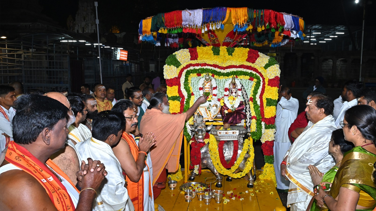 Srisailam | శ్రీశైలంలో ఘనంగా వార్షిక ఆరుద్ర మహోత్సవం..