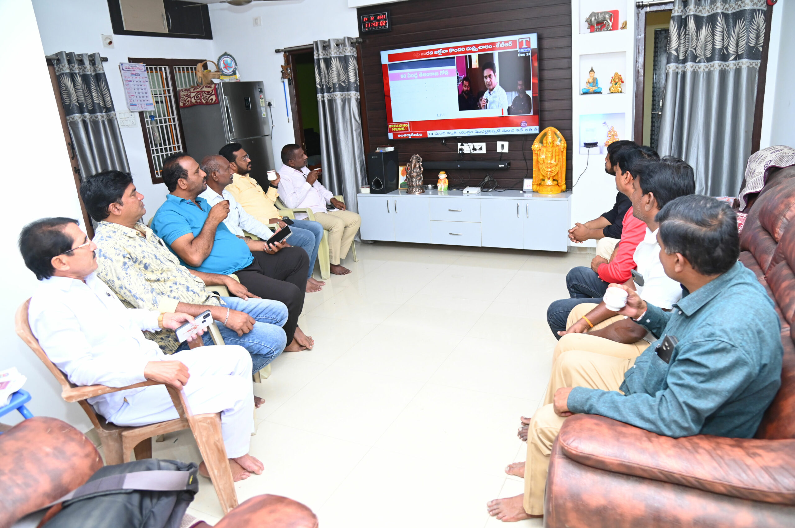 చనాక-కొరాట బరాజ్‌ నిర్మాణాన్ని పూర్తి చేసి ట్రయల్‌ రన్‌ చేశాం..