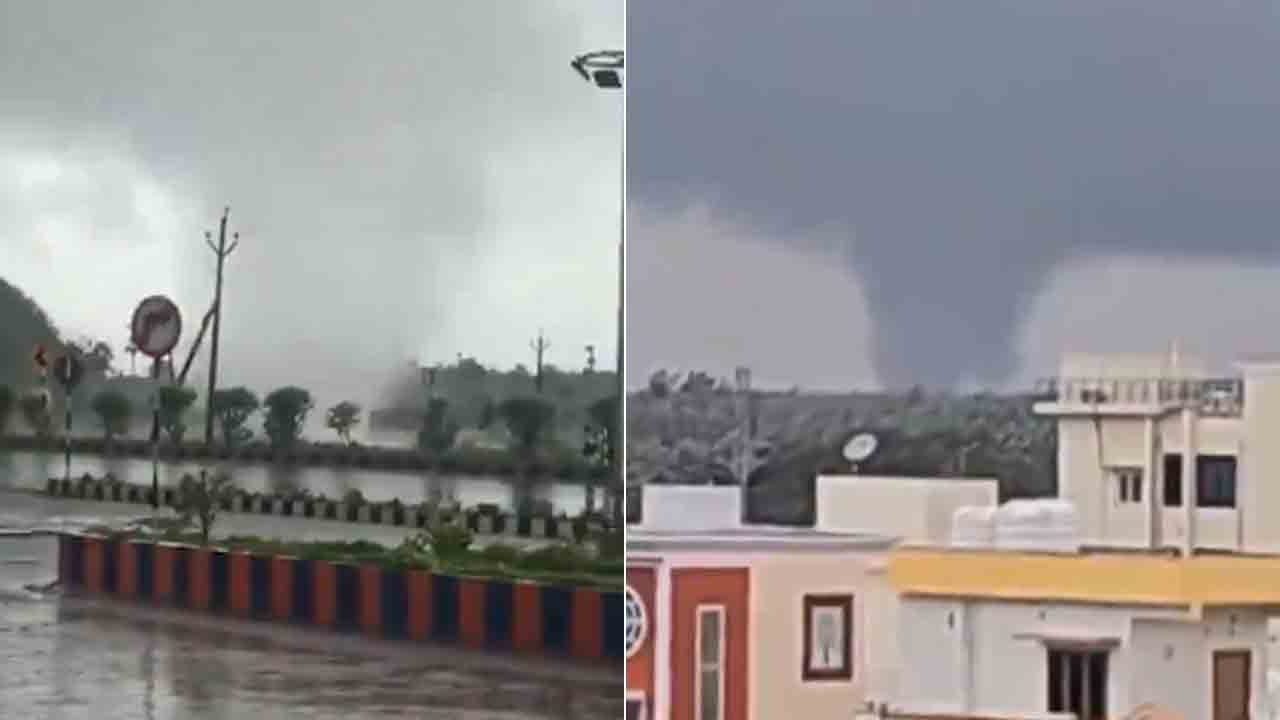 Tornadoes | మిచౌంగ్‌ తుఫాను వేళ.. ఏపీలో టోర్నడోల బీభత్సం.. వీడియోలు