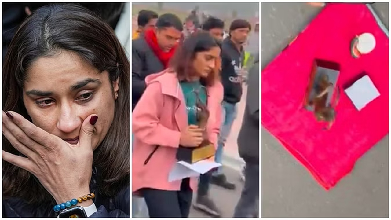 Vinesh Phogat | ఖేల్‌రత్న, అర్జున అవార్డులను వెనక్కి ఇచ్చేసిన వినోశ్‌ ఫోగట్‌