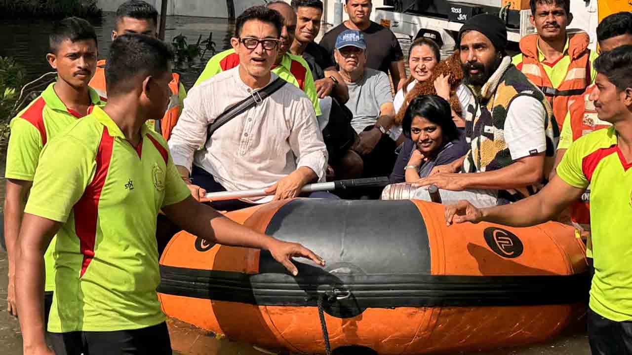 Vishnu Vishal | ముంపు నుంచి విష్ణు విశాల్‌, అమీర్‌ఖాన్‌ సేఫ్‌.. ఫొటోలు