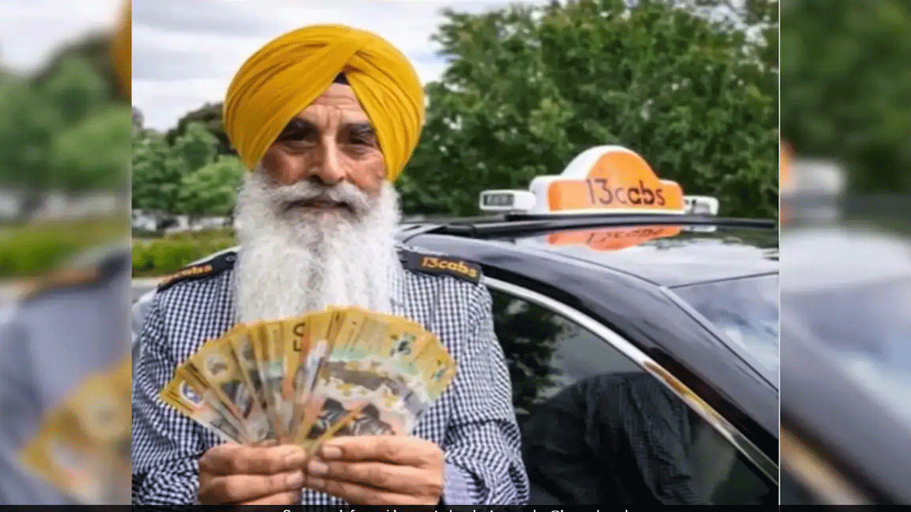 Sikh Taxi Driver | భార‌త ట్యాక్సీ డ్రైవ‌ర్ నిజాయితీ : కారులో దొరికిన రూ.4.5 ల‌క్ష‌ల‌ను తిరిగిచ్చేశాడు