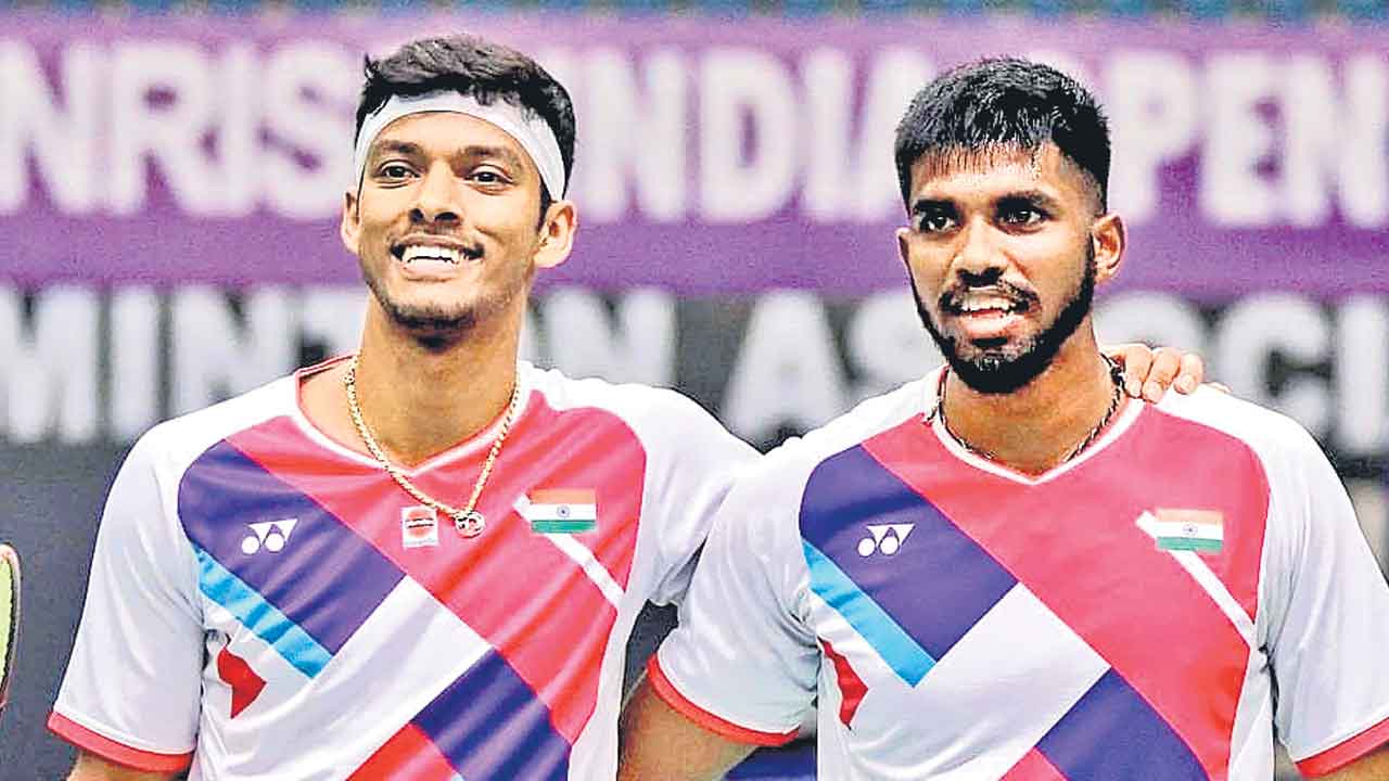 ఖేల్త్న్రకు సాత్విక్‌, చిరాగ్‌ జోడీ