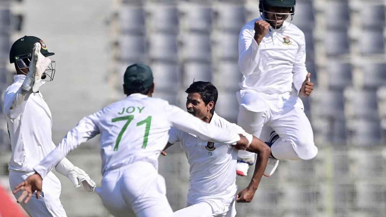 BAN vs NZ | ప‌ది వికెట్ల‌తో చెల‌రేగిన తైజుల్.. తొలి టెస్టులో బంగ్లాదేశ్ చారిత్రాత్మ‌క విజ‌యం