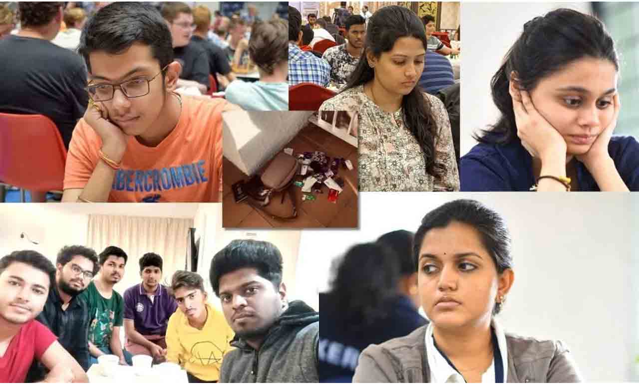 Indian Grand Masters | ల్యాప్‌టాప్, పాస్‌పోర్ట్‌లు ఎత్తుకెళ్లిన దొంగ‌లు.. ల‌బోదిబోమంటున్న భార‌త గ్రాండ్‌మాస్ట‌ర్లు