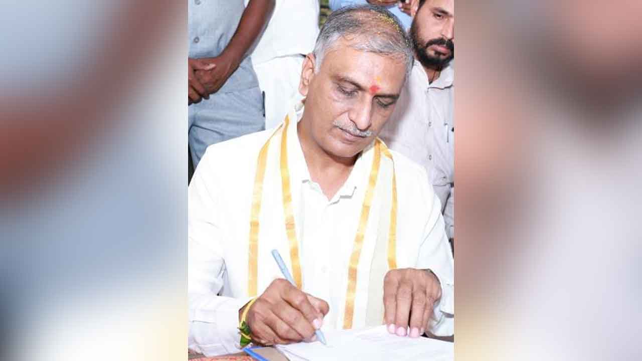MLA Harish Rao | సిద్దిపేట జిల్లా రైతంగానికి యాసంగి పంటకు సాగునీరు అందించండి : ఎమ్మెల్యే హరీశ్‌ రావు